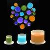 Needlehouse 1000pcs (10 * 8mm) Tattoo Ink Caps Professional Tattoo Ink Cups With Base, Caps Plastic Transparent Pigment Cups Caps Tattoo Supplies (10 * 8mm) view 4