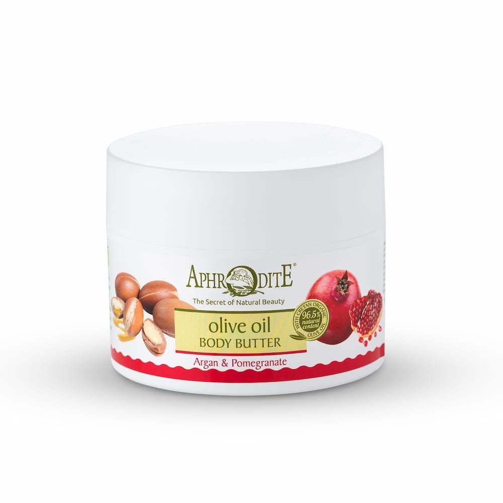 Aphrodite Body Butter - Certified Organic Olive Oil & Pomegranate