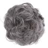 CAISHA Messy Scrunchie Bun Voluminous Wavy Hairpiece Heat-resistant Synthetic Fibres Gray Blond Mix G21A view 1