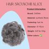 CAISHA Messy Scrunchie Bun Voluminous Wavy Hairpiece Heat-resistant Synthetic Fibres Gray Blond Mix G21A view 2
