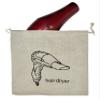 Sanrich 2 Pack Hair Dryer Burlap Bags Drawstring Hotel Storage Bag 12" X 12" view 2