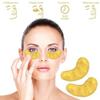 AICHUN BEAUTY 100 Pairs Crystal 24K Gold Powder Gel Collagen Eyes Masks Sheet Patch Anti Ageing Remove Bags Dark Circles & Puffiness Skin Care Anti Wrinkle Moisturising Hydrating view 2
