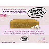 Cera Depiladora de Manzanilla Espaola Elastica Marysol hard wax Depilacion sin Bandas No-Strip Disposable Wax Salon Spa estetica Vello Corporal Facial Bikini Epilacion Epilatoria
