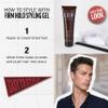 American Crew Men's Hair Gel, Firm Hold, Non-Flaking Styling Product, 13.1 fl oz view 3