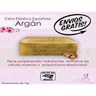 Cera Depiladora de Argan Espaola Elastica Marysol hard wax Depilacion sin Bandas No-Strip Disposable Wax Salon Spa estetica Vello Corporal Facial Bikini Epilacion Epilatoria