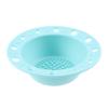1Pc Silicone Brush Cleaner Bowl Washing Tools Cosmetics Makeup Brush Holder Scrubber Cleansing Pad (Mint Green) view 1