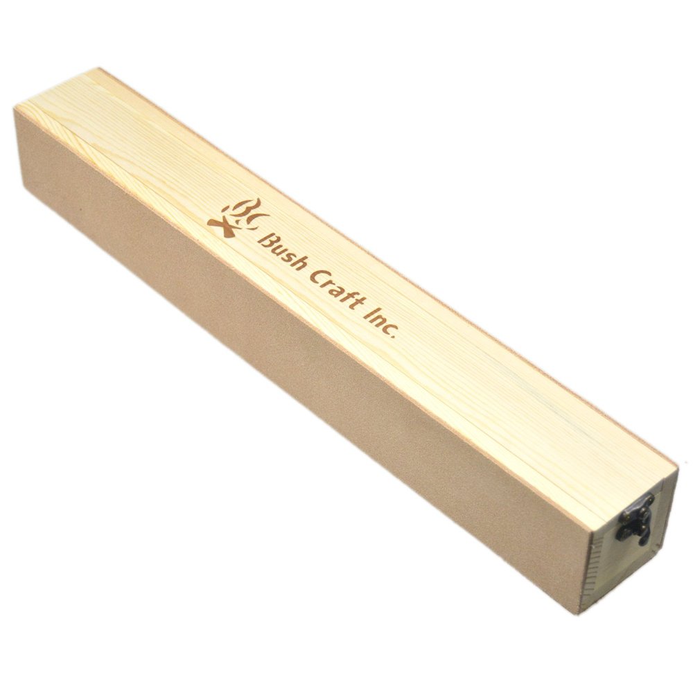 Bush Craft 03-05-bush-0002 Triple Side Box Strop (Leather Grind)