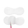 100 Pcs Round Shaped Eye Gel Pads Under Eye Pads Lint Free Lash Extension Eye Gel Patches for Eyelash Extension Eye Mask Beauty Tool(White package) view 1