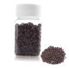 1000 Silicone Micro Link Rings 5mm Lined Beads Deadlocks for Hair Extensions Tool (1000Pcs(Pack of 1) (1000Pcs, Brown) view 1