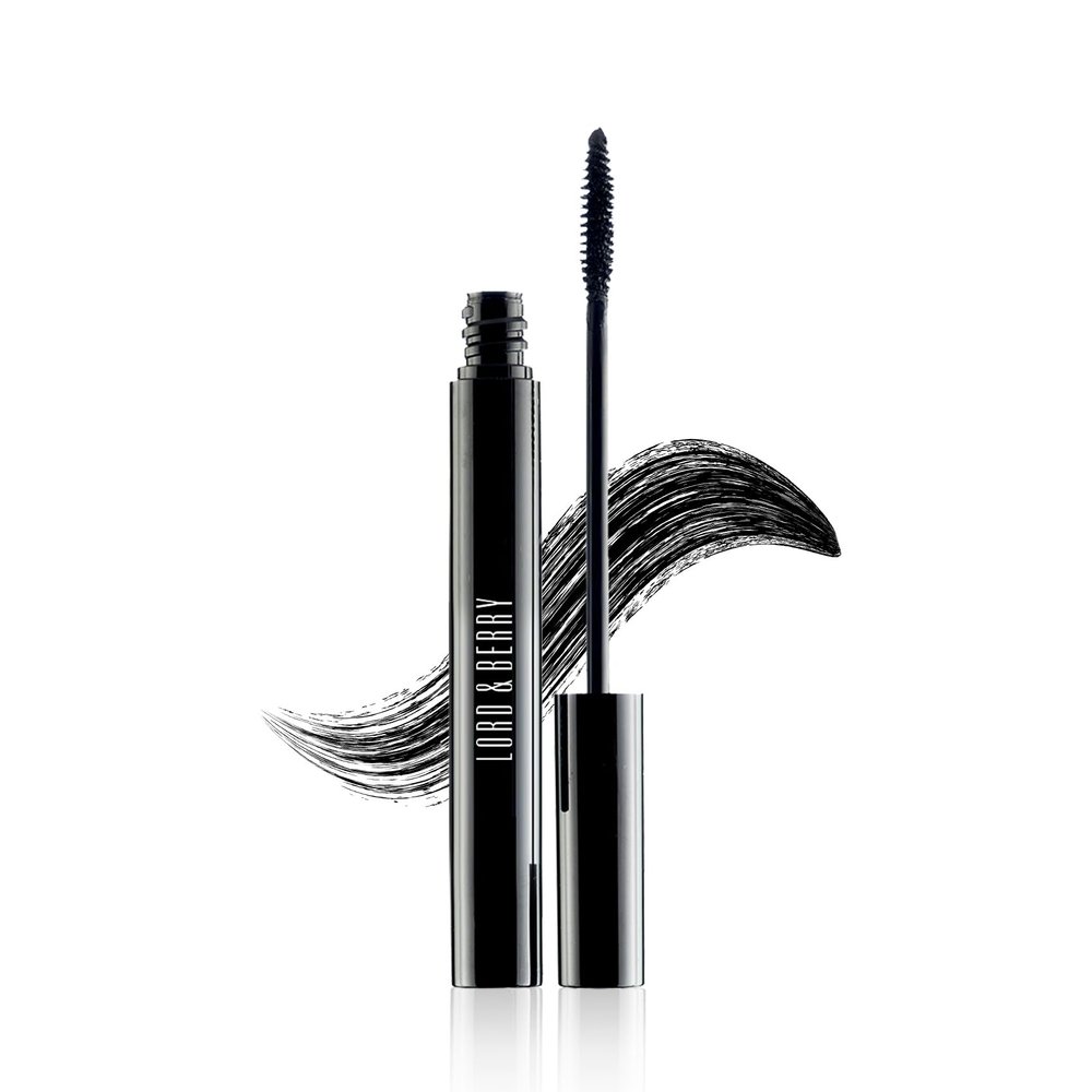 Lord & Berry Back in Black Liquid Lightweight Lash Mascara Black for Volume and Length, Long Lasting Moisture, Great For Short Lashes Eye Makeup, Cruelty Free, 0.27 fl oz, Deep Black