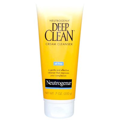 Neutrogena Deep Clean Cream Cleanser 7 oz (Pack of 4)