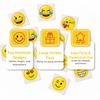 Emoticon Tattoo Assortment - Apparel Accessories - 72 Pieces view 2