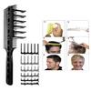 CombPal Scissor Clipper Over Comb - Barber Home Haircutting Guide Set (Classic Set, Gray) view 2