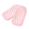 Bcurb Moisturizing Gel-Lined Socks SPA Pedicure Moisturize Soften Heal Foot Heels Helps Repair Cracked Skin and Softens Feet Skin Care Treatment (Pink - 1 Pair (Ankle Gel Socks), Medium) view 4