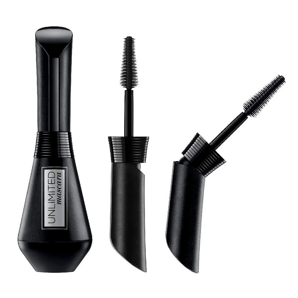 LOral Paris Makeup Unlimited Lash Lifting and Lengthening Washable Mascara, Blackest Black