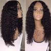 130 Density Natural Color Glueless Curly Human Hair Lace Front Wigs for Black Women Brazilian Virgin Human Hair Wigs with Baby Hair with Baby Hair (18 inch, lace front wig) view 1