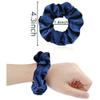10 Pack Elastic Velvet Hair Scrunchies Ponytail Holder Band (Assorted Colors) view 3