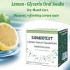 SION BIOTEXT Lemon-Glycerin Swabsticks Gently Soothes Minor Soreness & Mouth Irritation, Refreshes Dry Mouth. Moistened Swabs with Lemon Flavored 1 Box of 75 Lemon Glycerin Swabsticks view 4