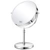 KEDSUM 1X/10X Magnifying Makeup Mirror, 8 Inch Large Table Mirror with Stand, Personal Makeup Mirror with Magnification, Double Sided Vanity Mirror with 360 Rotation, Detachable Base view 1