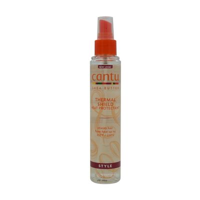 Cantu Shea Butter Thermal Shield Heat Protectant 5.1 Ounce (Pack of 3)