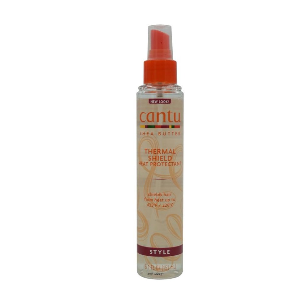 Cantu Shea Butter Thermal Shield Heat Protectant 5.1 Ounce (Pack of 3)