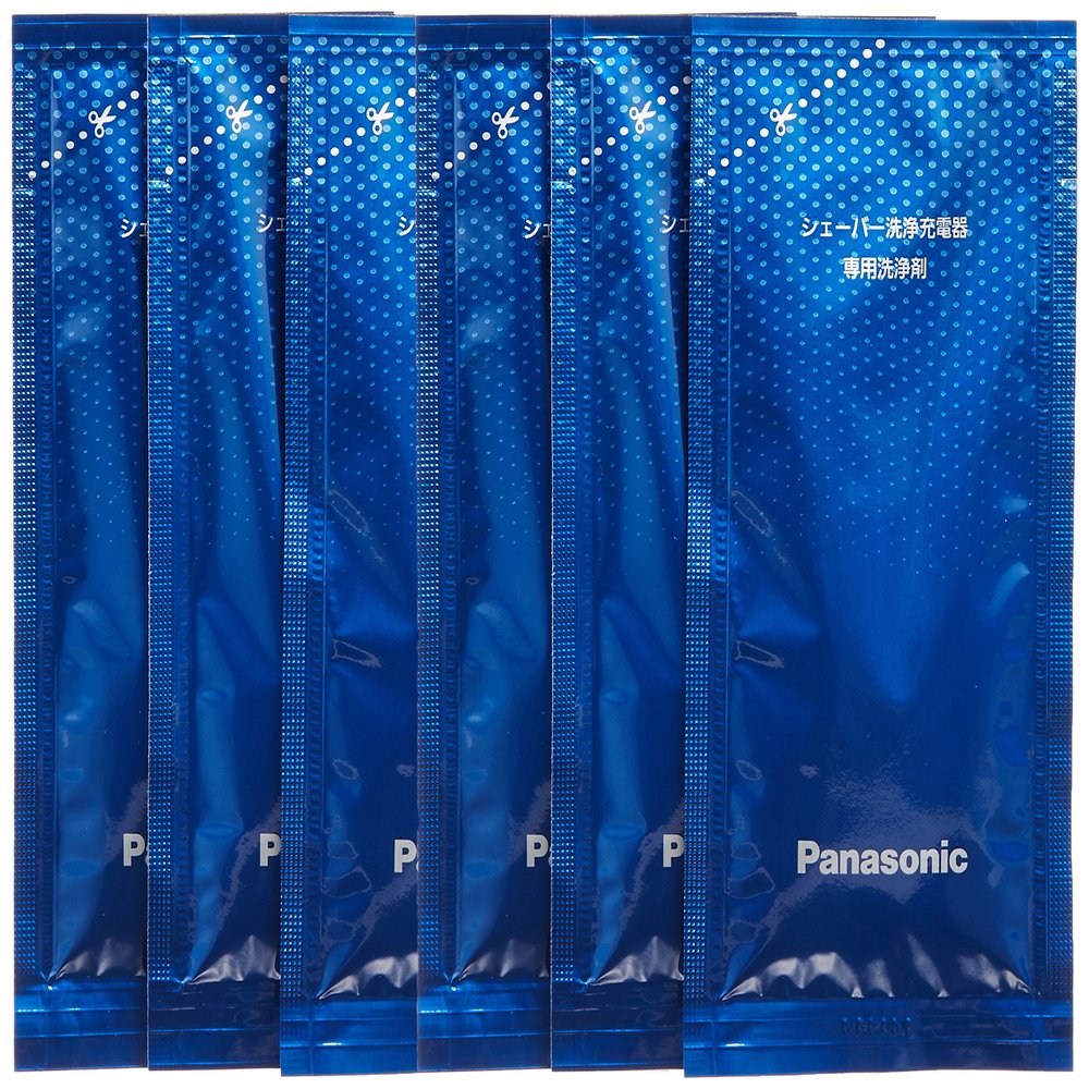 [Bulk buying set] Panasonic LAMDASH shaver cleaning charger dedicated cleaning agents -6 pieces- (japan import) by Panasonic