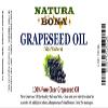 100% Pure Organic Clear Grapeseed Oil for Hair, Face, Skin & Nails. Near Odorless; Carrier Oil, Massage, Soap Making & Moisturizer; 4Oz view 3