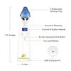 Best Blackhead Remover Vacuum Pore/Acne Cleaner Comedo Suction, LED display, USB rechargable with Bonus Blackhead Tweezer Set and Silicone Face Brush view 4