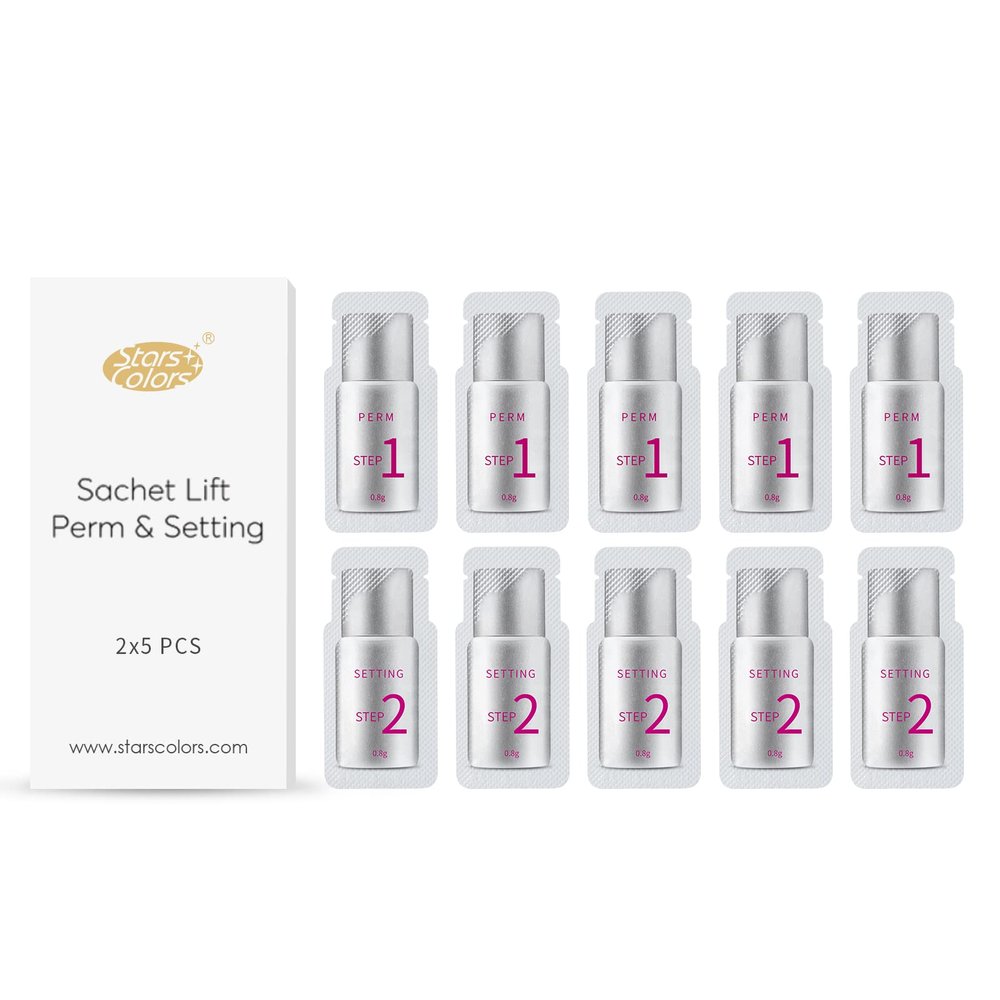 Fast Perm Lash Lift Kit Eyelash Perm Kit Perm&Setting Lotion (Quantity: 25 Packs)