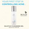 M.A.D Skincare Salicylic Cleansing Gel - Acne Facial Wash 6.75 oz. view 4