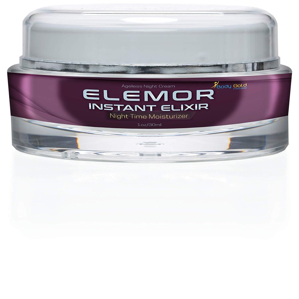 Elemor - Instant Elixir - Night Cream - Help treat and protect your skin while you sleep - Anti Aging moisturizer delivers powerful actives while moisturizing the skin with advanced ingredients