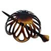 Camila Paris NV149 French Hair Bun Clip Maker Cover Cap Holder, Tortoise Shell, Round Dome Bun Hair Clip for Women Hair Updo, Styling Hair Bun Accessories for Women, No Slip Durable, Made in France view 2
