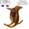 Camila Paris NV05 French Hair Clip for Women, Coffee 3 Teeth Ponytail Holder, Girls Hair Claw Clips Jaw Fashion Durable Styling Hair Accessories for Women, Strong Hold No Slip Grip, Made in France view 4