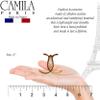 Camila Paris CP1432 French Hair Clip for Women, Tokyo 3 Teeth Ponytail Holder, Girls Hair Claw Clips Jaw Fashion Durable Styling Hair Accessories for Women, Strong Hold No Slip Grip, Made in France view 3