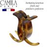 Camila Paris CP1432 French Hair Clip for Women, Tokyo 3 Teeth Ponytail Holder, Girls Hair Claw Clips Jaw Fashion Durable Styling Hair Accessories for Women, Strong Hold No Slip Grip, Made in France view 4