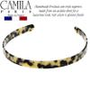 Camila Paris CP2002 French Headband for Women, Handmade Flow, Strong Hold Grip Women's Hair Band, Ligth and Very Flexible, No Slip and Durable Styling Girls Hair Accessories, Made in France view 2