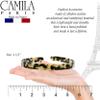 Camila Paris CP2002 French Headband for Women, Handmade Flow, Strong Hold Grip Women's Hair Band, Ligth and Very Flexible, No Slip and Durable Styling Girls Hair Accessories, Made in France view 3