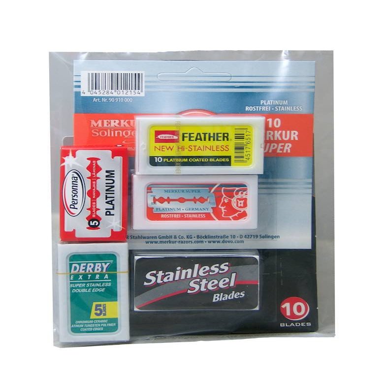 DE Blade Sampler Pack, Standard