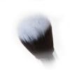 Nanshy Stippling Foundation Brush with Extra Soft & Fluffy Flat Top Duo Fibre Synthetic Bristles - Stipple Brush for Powder, Cream & Liquid Foundation Blending - Vegan & Cruelty-Free (White) view 3