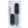 1pc - PANA Reusable Stainless Steel Double-Sided Pedicure Foot File with Refill for Callus Removing (Round Style) view 3