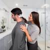 EdgUp 2.0 - Neckline Shaving Template and Hair Cutting Guide | DIY Self Haircutting System | Hands-Free Cut, Trim & Shaving Use for Line Ups | Flexible Durable High-Grade Silicone Stencil view 3