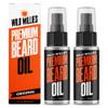 Wild Willies Beard Oil for Men - Natural ingredients Promote Deep Conditioning - Removes Itch & Dandruff - Deep Softening Treatment - Best Beard Oil & Conditioner - 2 Fl Oz, (Pack of 2) view 1