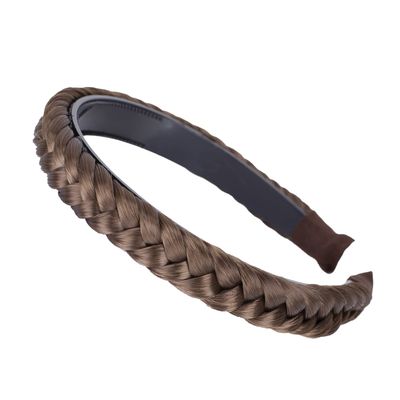 CAISHA Headband Ponytail Braided Hair piece Hair band Hair Accessories Brown HHR3