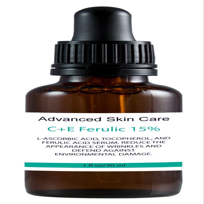 Advanced Skin Care | Vitamin C Face Serum with Vitamin E and Ferulic Acid | Hydrating and Skin Brightening Formula | Rejuvenating & UV Protection | All Skin Type 1oz Vitamin C Serum for Face