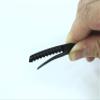ALL in ONE 50pcs Small Size Hair Clip for adults DIY (35MM/1.37 Black Flat Alligator Clips) view 3