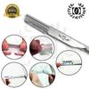 CUT THROAT STRAIGHT SHAVING RAZOR RASOIR 100 BLADES FULL BLUE view 2