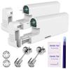 2Pcs Ear Piercing Kit Automatic and Painless Ear Nail Gun Disposable Aseptic Household Ear Piercing Gun Portable Ear Piercing Gun Group Ear Piercing Tools With Built-in 4mm Hypoallergenic Ear Studs view 1