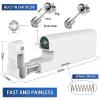 2Pcs Ear Piercing Kit Automatic and Painless Ear Nail Gun Disposable Aseptic Household Ear Piercing Gun Portable Ear Piercing Gun Group Ear Piercing Tools With Built-in 4mm Hypoallergenic Ear Studs view 2