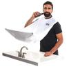 Beard King Beard Bib Apron - As Seen on Shark Tank  Gifts for Him, Stocking Stuffers for Men, Mens Gift, White view 1