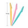 40pcs Eyebrow Razor for Women, Face Shaver Kit Dermaplaning Tool for Peach Fuzz Removal, Stainless Steel Blades with Protective Covers | Eyebrow Trimmer, Facial Hair Removal view 3